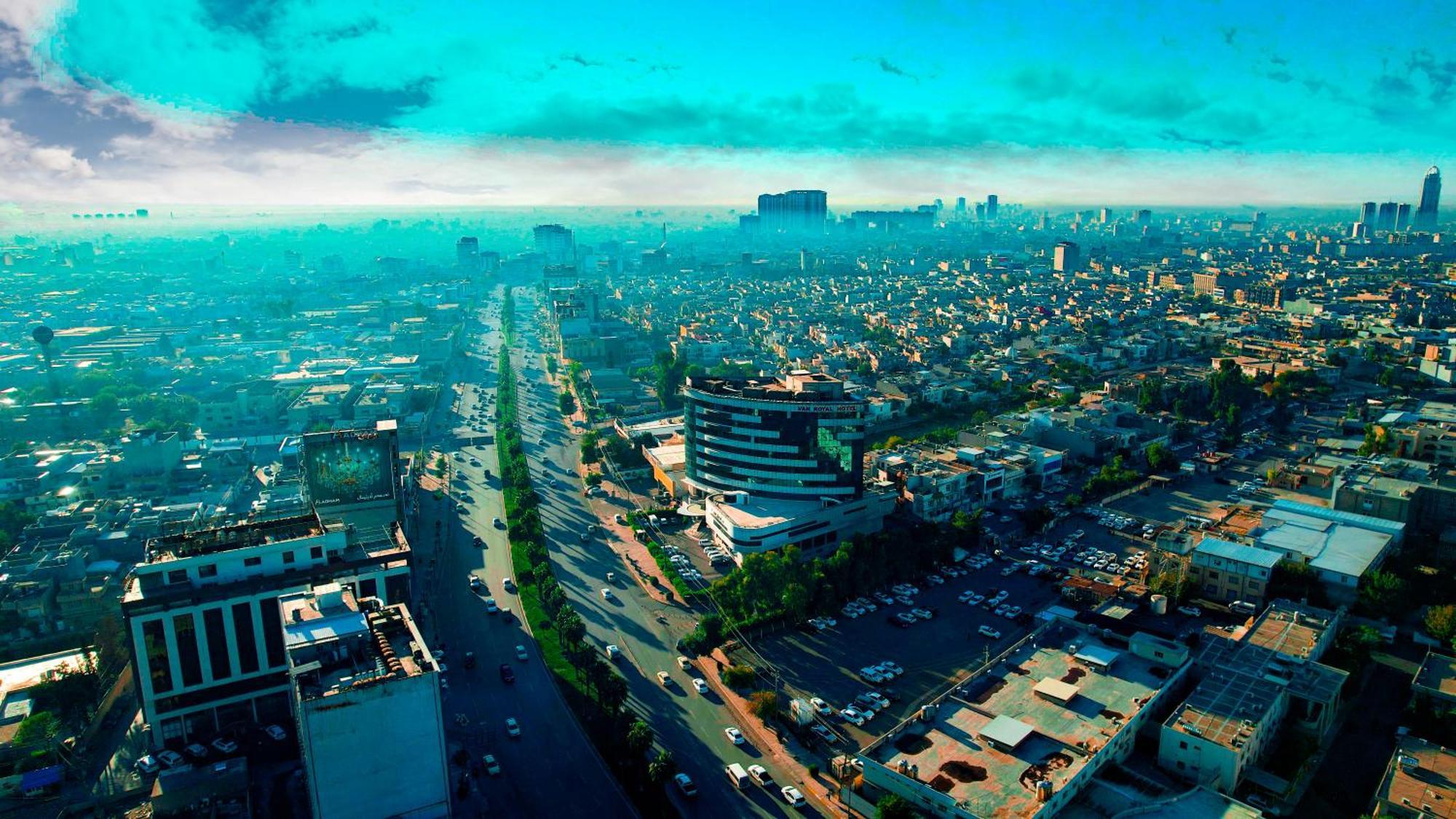 Van Royal Hotel Erbil Buitenkant foto